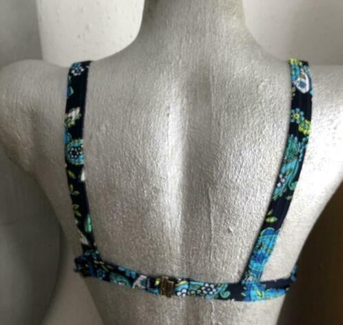 Bikini maat 46 blauw/groen, Kleding | Dames, Badmode en Zwemkleding, Ophalen of Verzenden, Zo goed als nieuw, Blauw, Bikini