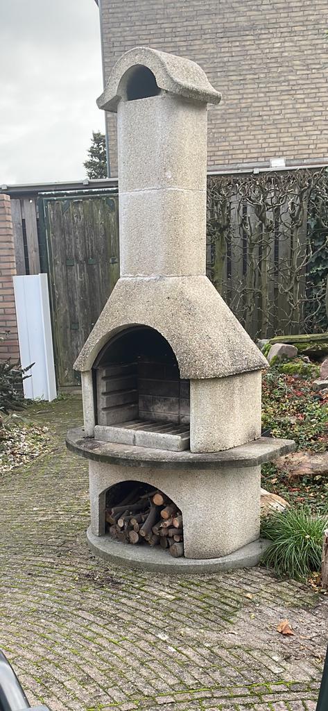 Gratis af te halen deze tuinhaard, Ophalen, Gebruikt