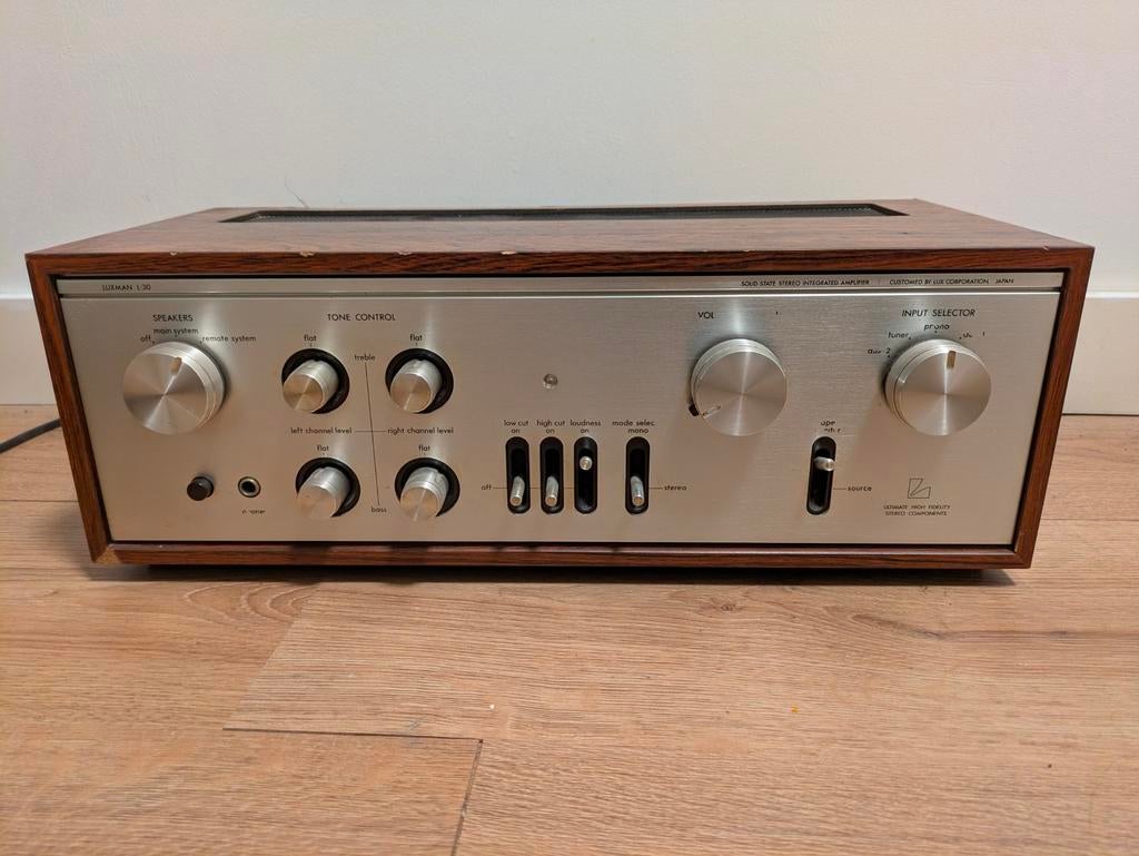 Luxman L-30 vintage versterker – warme sound – werkt goed, Audio, Tv en Foto, Versterkers en Receivers, Gebruikt, Ophalen, Overige merken