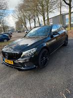Mercedes-Benz C-Klasse C300 de 306pk 9G-TRONIC 2019 Zwart, Auto's, Mercedes-Benz, Automaat, 1800 kg, 4 cilinders, Zwart