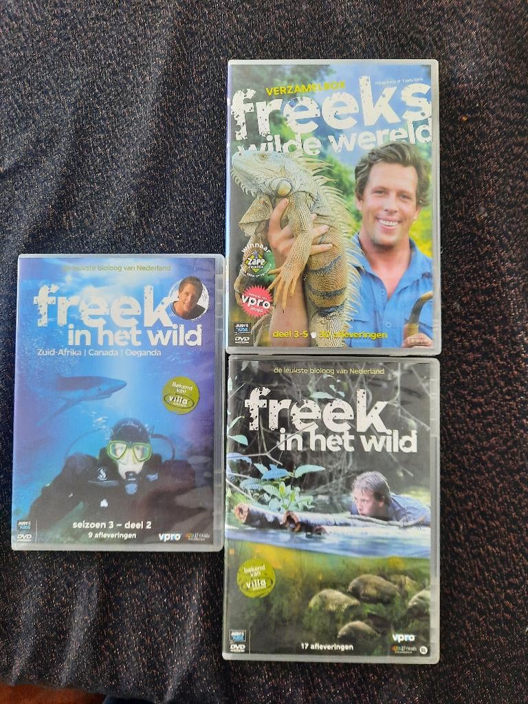 Dvd freek vonk, Alle leeftijden, Ophalen, Zo goed als nieuw, Natuur