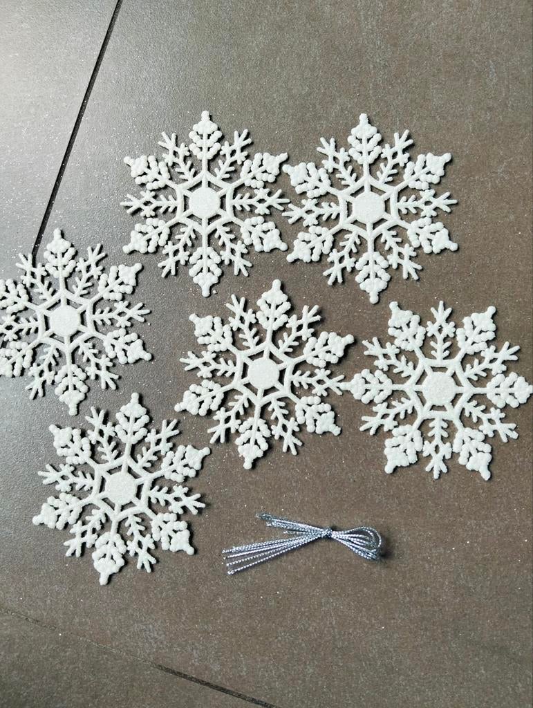 Kerst decoratieve sneeuwvlokken, Ophalen of Verzenden, Nieuw