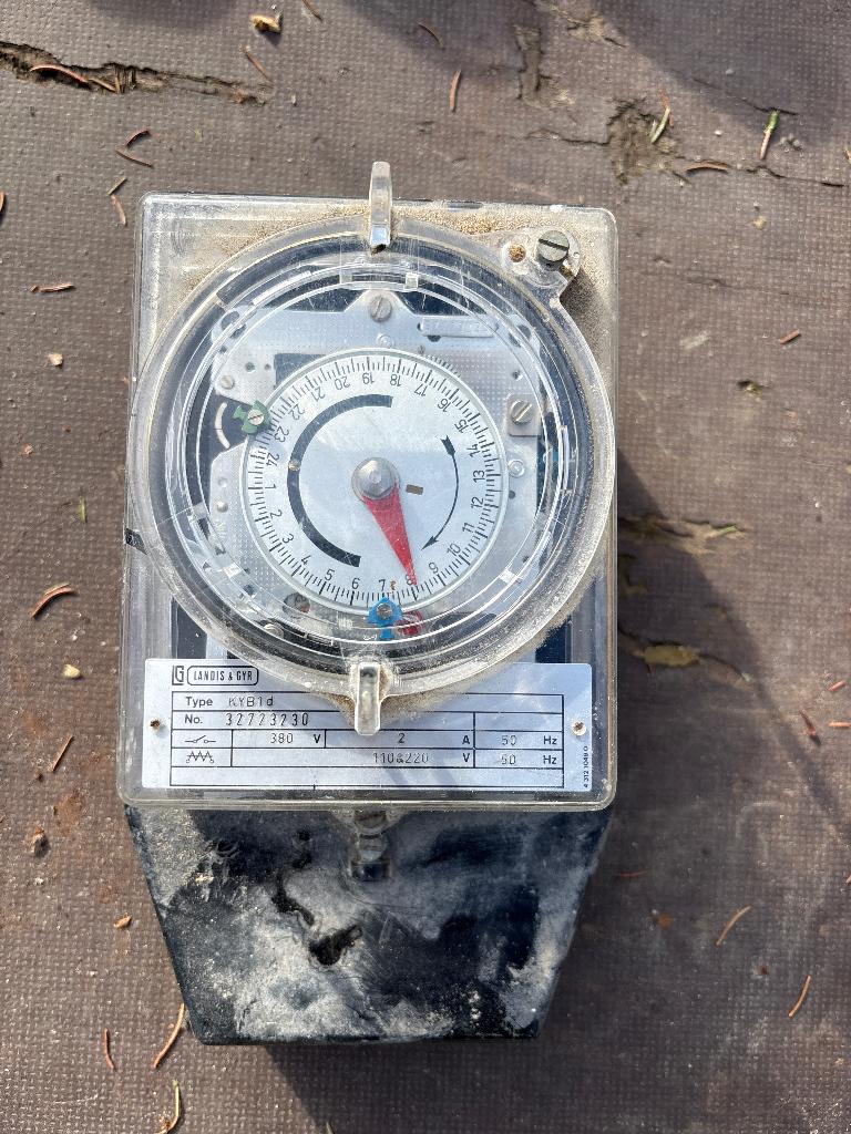 Landis & Gyr KYB1 d tijdschakelaar, Ophalen of Verzenden, Gebruikt
