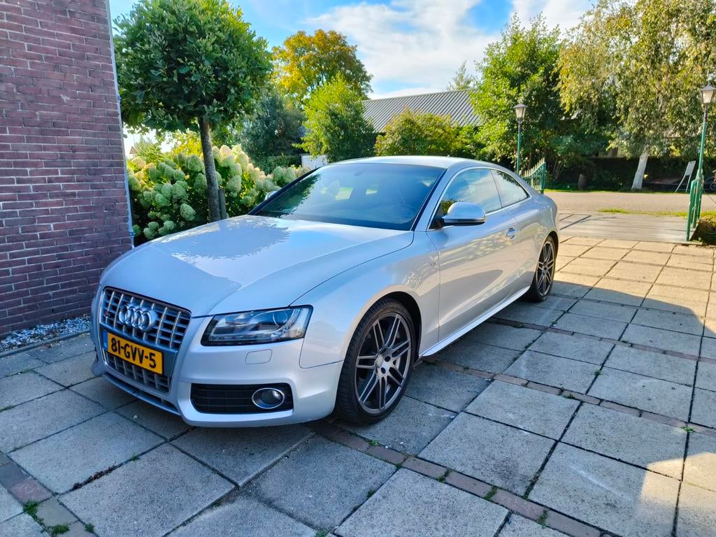 Audi S5 4.2 FSI 260KW Coupe Quattro AUT 2008 Grijs, Automaat, Origineel Nederlands, Vierwielaandrijving, Zilver of Grijs