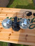 Draaiende Discobar met Kleurenverlichting en Voedingsadapter, Ophalen of Verzenden, Gebruikt, Discobol, Kleur