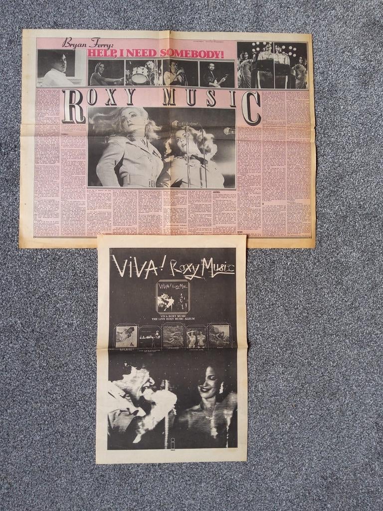 Roxy Music:  Viva    1,50, Ophalen of Verzenden, Zo goed als nieuw, Foto of Kaart