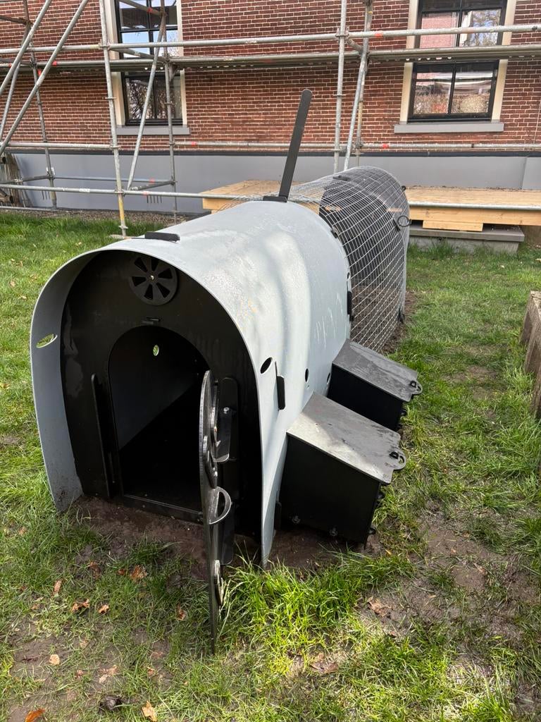 Kunststoffen kippenhok, Dieren en Toebehoren, Overige Dieren-accessoires, Ophalen, Gebruikt