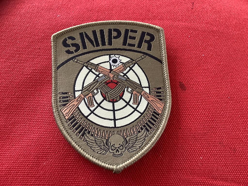Badge van de Sniper met velcro, Ophalen of Verzenden