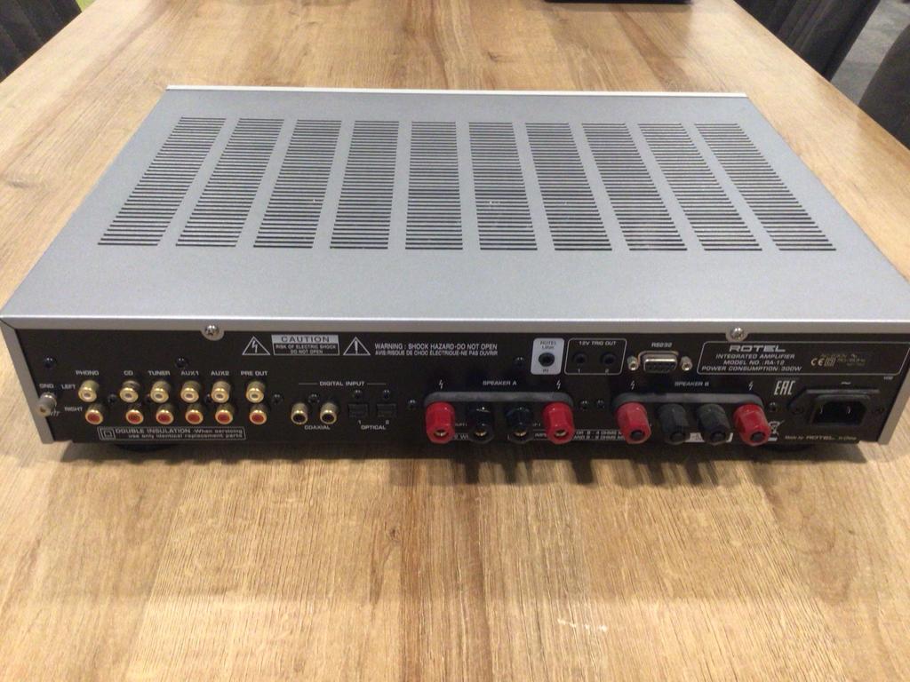 Rotel RA-12 versterker Zilver, Overige merken, Gebruikt, Rotel, Ophalen of Verzenden