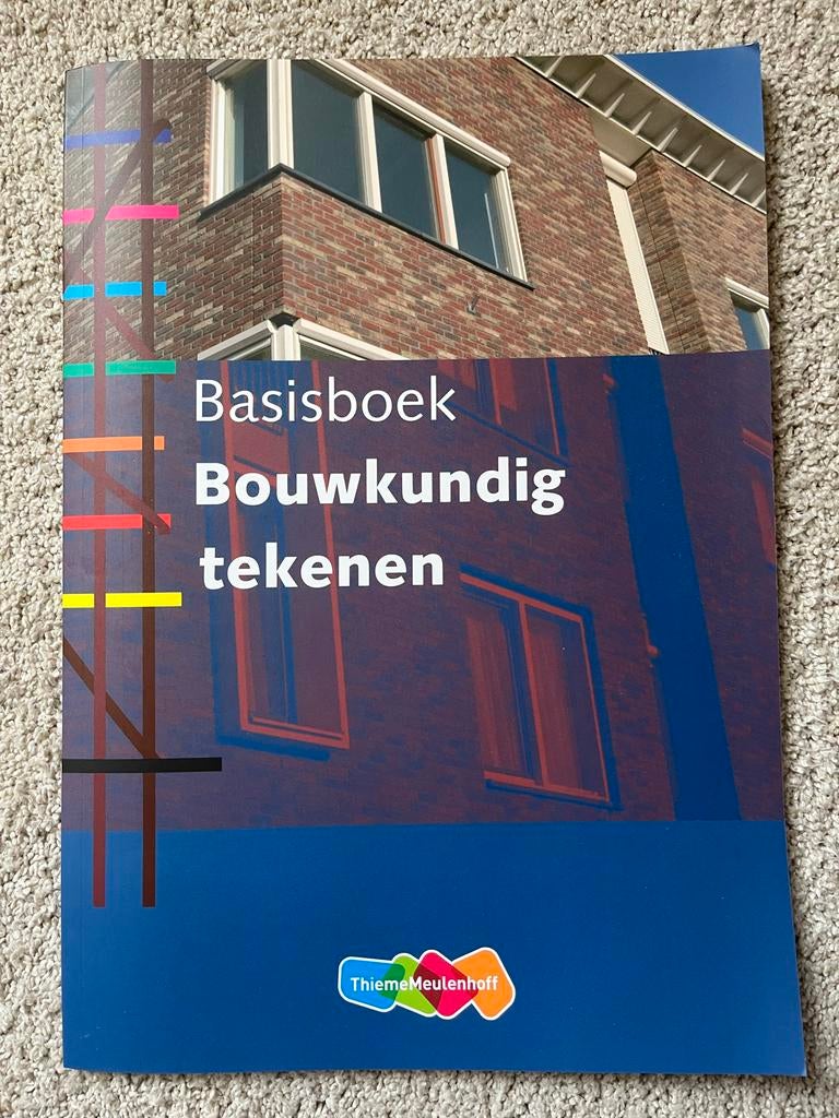 Basisboek Bouwkundig tekenen - Ongebruikt, Boeken, Studieboeken en Cursussen, Ophalen, Beta, Nieuw, MBO