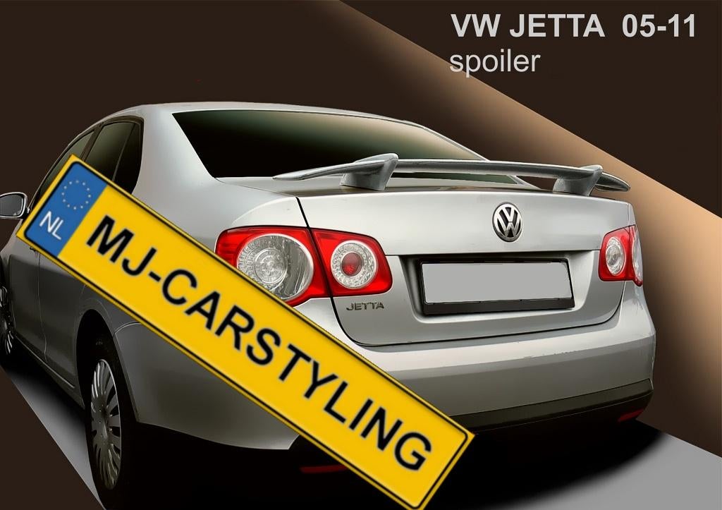 VW Jetta MK5 - Achterklep spoiler, Ophalen of Verzenden, MJ-Carstyling, Info@mj-carstyling.net, Sibeliusstraat 81 5011JH Tilburg
