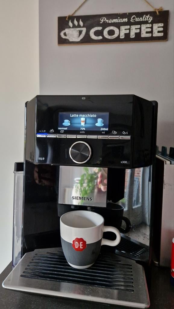 Siemens EQ.9 S300 Volautomatische Koffiemachine, Ophalen, Gebruikt, 10 kopjes of meer, Koffiemachine