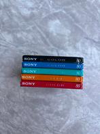 Sony MiniDisc 80 min – Color mix (5 stuks) – nieuw/sealed, Audio, Tv en Foto, Walkmans, Discmans en Minidiscspelers, Ophalen of Verzenden