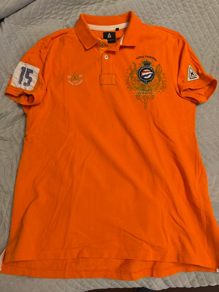 Gaastra polo Kingsday XXL, Ophalen of Verzenden, Zo goed als nieuw, Overige maten, Oranje