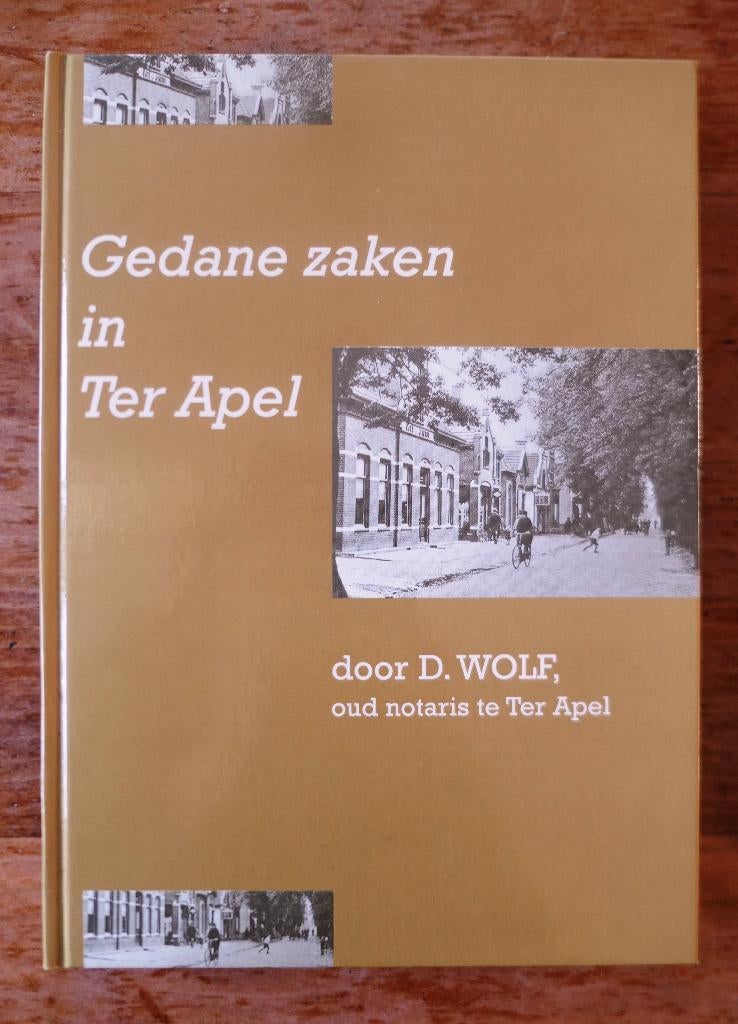 Gedane zaken in Ter Apel - D. Wolf, Boeken, 20e eeuw of later, D. Wolf, Ophalen of Verzenden, Zo goed als nieuw