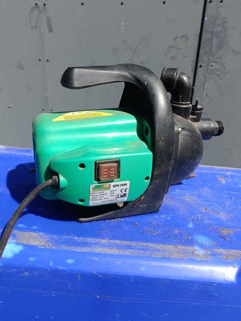 waterpomp merk Marina, Tuin en Terras, Waterpompen, Ophalen, Gebruikt, Elektrisch, Beregeningspomp