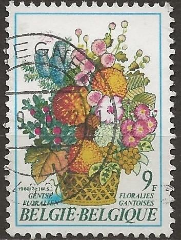 België, Postzegels en Munten, Verzenden, Gestempeld