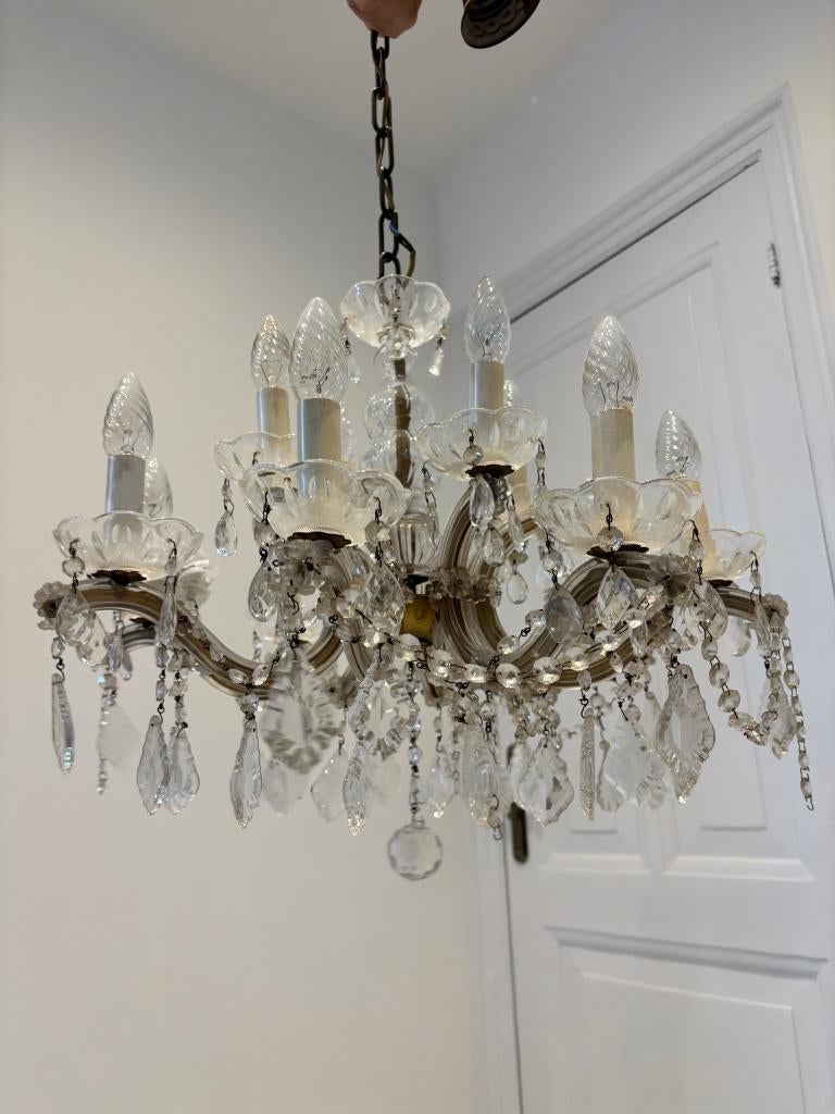 chandelier, Ophalen, Zo goed als nieuw, Glas