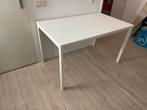 Witte Ikea melltorp tafel (Ophalen Kerkrade), Huis en Inrichting, Tafels | Eettafels, Ophalen, Gebruikt, 100 tot 150 cm, 50 tot 100 cm