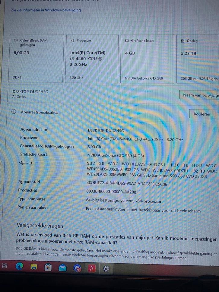 Gaming PC met RGB, Computers en Software, Desktop Pc's, Gebruikt, 3 tot 4 Ghz, HDD, 8 GB, Met videokaart, Gaming, Ophalen of Verzenden