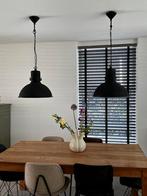 Twee metalen hanglampen in industriële stijl, Ophalen, Zo goed als nieuw, Metaal, Minder dan 50 cm