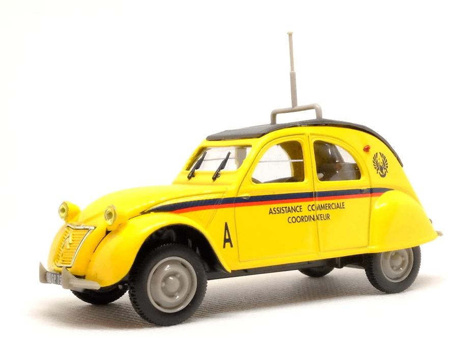 Citroën 2CV Assistance Commerciale Coordinateur, Hobby en Vrije tijd, Modelauto's | 1:43, Ophalen of Verzenden, Nieuw, Auto, Norev