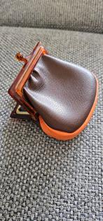 Vintage Portemonnee - Bruin met Knipsluiting, Overige merken, Gebruikt, Bruin, Ophalen of Verzenden