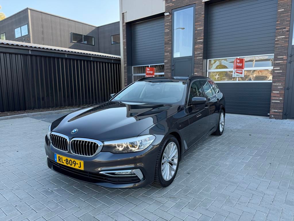 BMW 5-Serie 520i 184pk Aut. 2018 Grijs, 1998 cc, Achterwielaandrijving, 4 cilinders, 2000 kg
