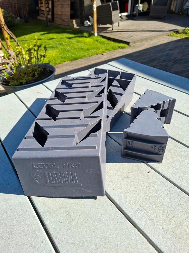 Fiamma Level Pro Oprijblokken Camper Caravan, Caravans en Kamperen, Caravan accessoires, Gebruikt, Ophalen of Verzenden