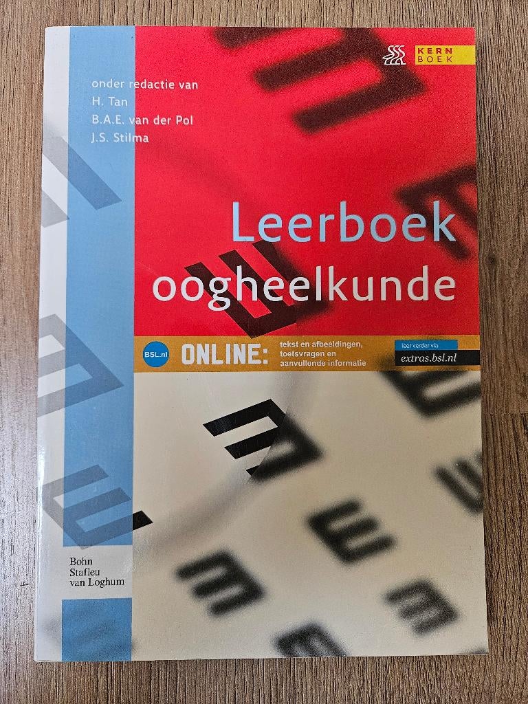 Leerboek Oogheelkunde, Boeken, Ophalen, Beta, Zo goed als nieuw, WO