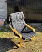 IKEA Poang fauteuil, Huis en Inrichting, Fauteuils, Ophalen, Gebruikt, Minder dan 75 cm, 50 tot 75 cm