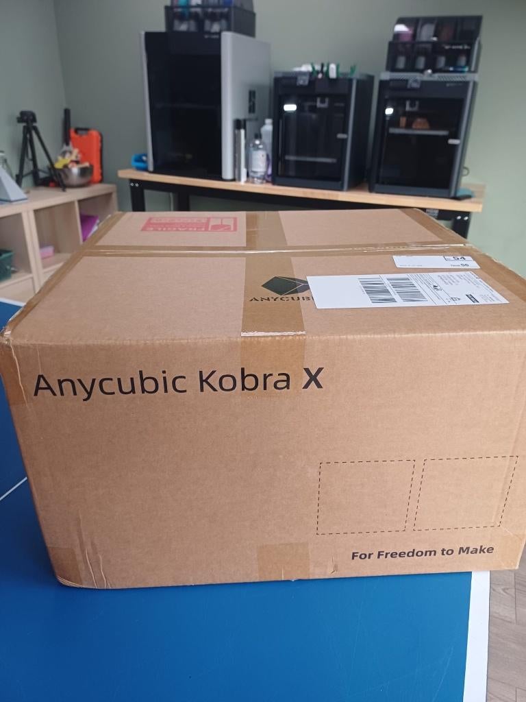 Anycubic kobra X , nieuw in de doos., Ophalen, Ingebouwde Wi-Fi, Anycubic, Nieuw
