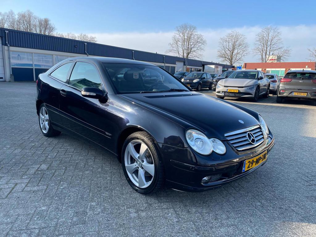 Mercedes-Benz C-klasse Sportcoupé 200 K., Gebruikt, 4 cilinders, 4 stoelen, 1796 cc