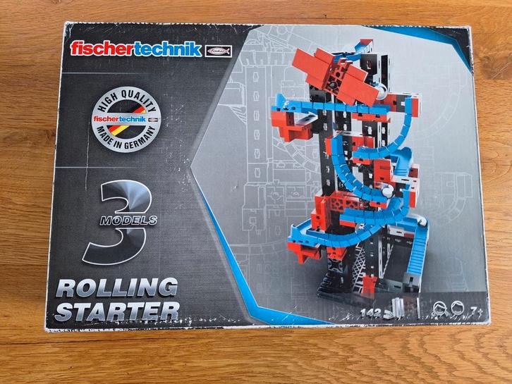 Fischertechnik Rolling Starter knikkerbaan bouwset, Kinderen en Baby's, Speelgoed | Educatief en Creatief, Zo goed als nieuw, Bouwen