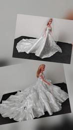 Poppen Barbie Kleding Accessoires Bruidsjurk Trouwjurk Bruid, Ophalen of Verzenden, Gebruikt, Fashion Doll