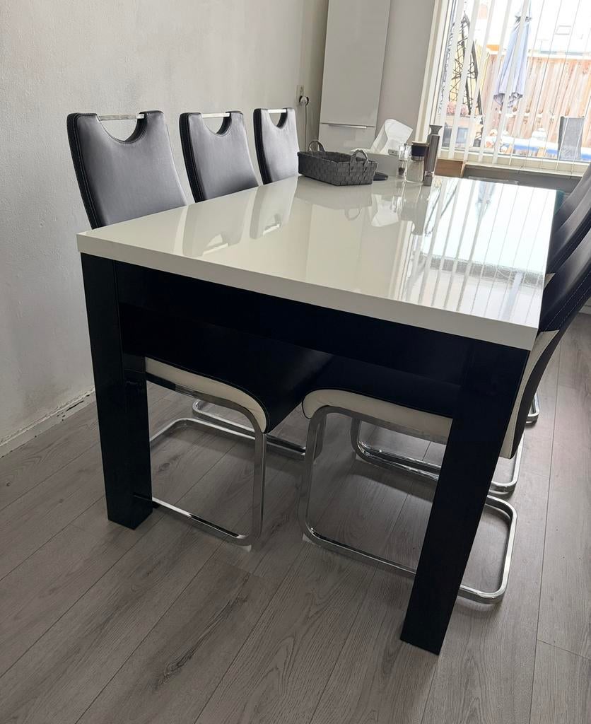 eettafel, Ophalen of Verzenden, Rechthoekig, 200 cm of meer, 50 tot 100 cm