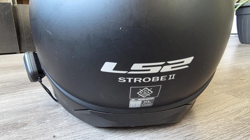 Motor helm incl Cardo, Systeemhelm, Dames, XL, Tweedehands