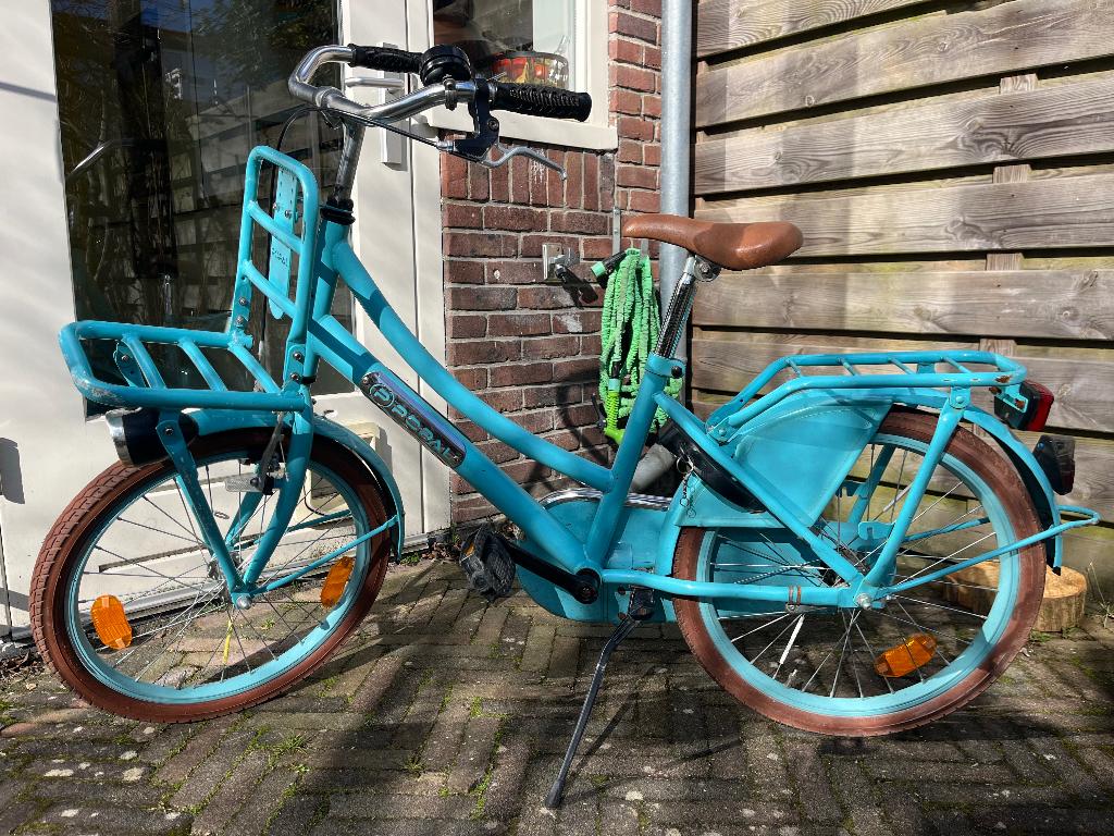 Stoere Popal fiets 20 inch, Ophalen, Gebruikt, Handrem, Popal
