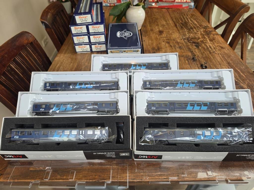 *Nieuw* Artitec NS Plan E 7 delig h0 in ovp, Hobby en Vrije tijd, Modeltreinen | H0, Overige merken, Gelijkstroom, Wagon, Ophalen of Verzenden