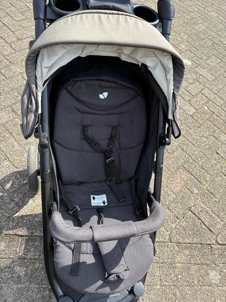 Joie Buggy Litetrax Shale zwart, Ophalen, Gebruikt, Overige merken, Verstelbare rugleuning