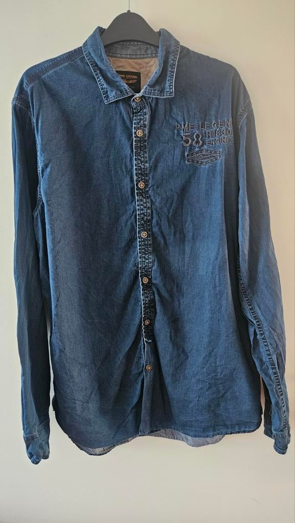 pme legend overhemd, Kleding | Heren, Blauw, Ophalen of Verzenden, Zo goed als nieuw, Pme Legend