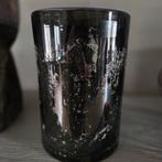 Windlicht Puur Wonen Chocolate met kandelaar en cup, Ophalen, Overige materialen, 25 tot 50 cm, Zwart