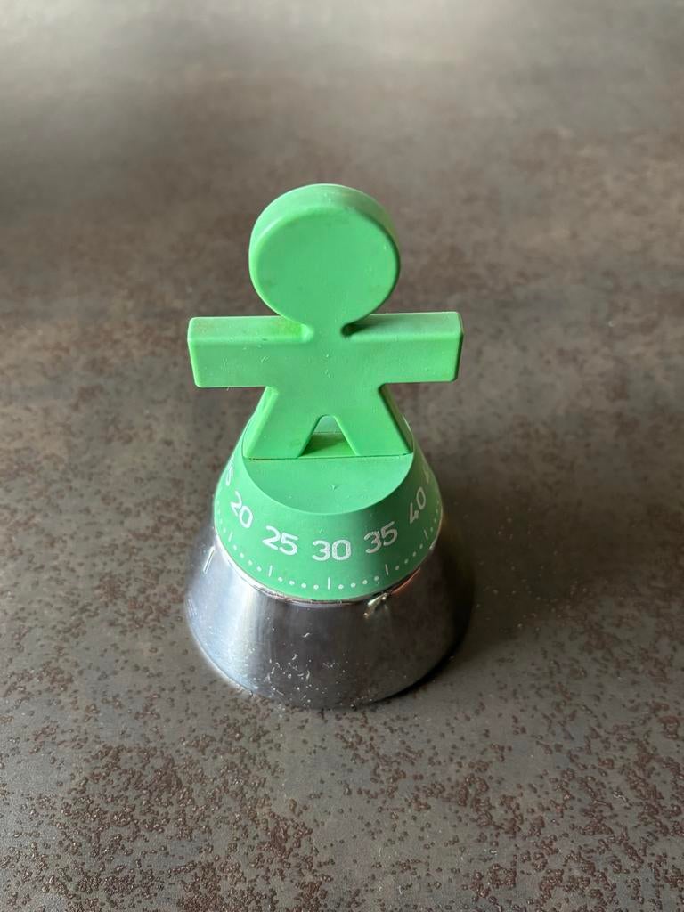 Alessi Kookwekker Groen - Tijdloos Design voor de Keuken, Huis en Inrichting, Keuken | Keukenbenodigdheden, Ophalen of Verzenden