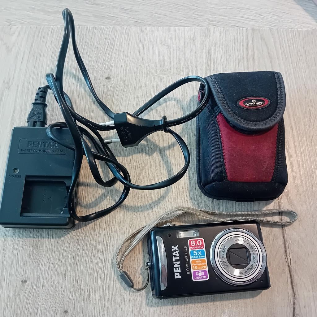 Pentax Compact Camera, Audio, Tv en Foto, Fotocamera's Digitaal, Gebruikt, Compact, Ophalen of Verzenden, 4 t/m 7 keer
