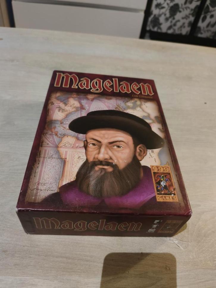 Magelaen bordspel - Ontdek de wereld!, Hobby en Vrije tijd, Gezelschapsspellen | Bordspellen, Gebruikt, Drie of vier spelers, Ophalen of Verzenden