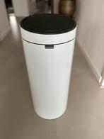 Brabantia Bo Touch Bin - Wit - 30 liter, Huis en Inrichting, Woonaccessoires | Prullenbakken, Gebruikt, Ophalen of Verzenden, 30 tot 40 liter