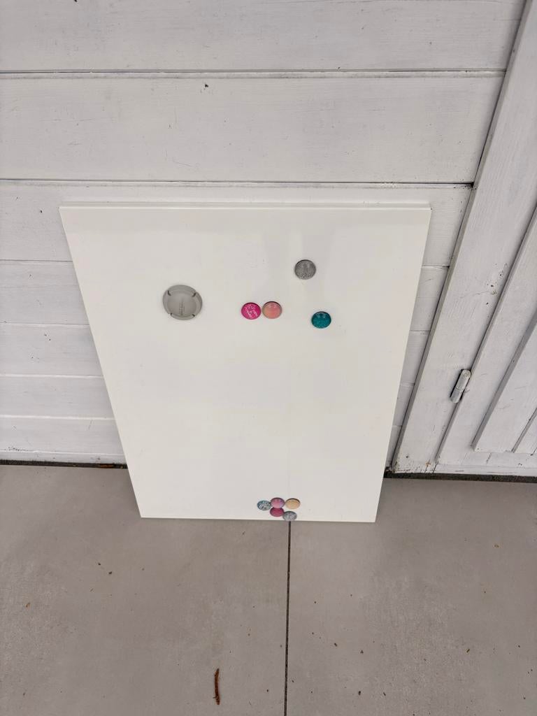 Magneetbord met magneten, Ophalen, Gebruikt, Magneetbord