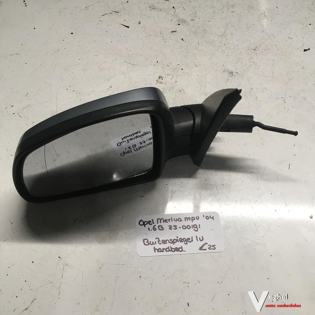 Opel Meriva 1.6 B  2004 2500191 handbed Buitenspiegel Links