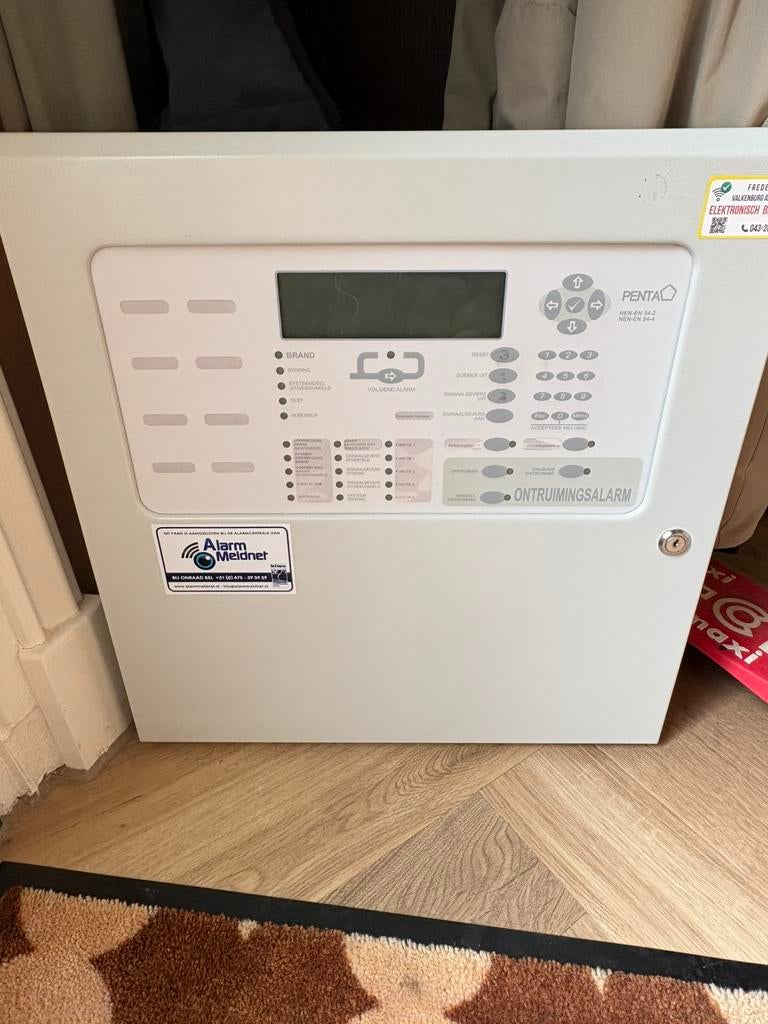 Hertek Penta Brandmeldsysteem, 5000 series, NEN-EN 54-2 54-4, Ophalen, Gebruikt, Detector, Sensor of Melder, Overige soorten