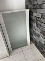 Hangkast met glazen deur - 90x60 cm, Huis en Inrichting, Kasten | Overige, Ophalen of Verzenden, Gebruikt